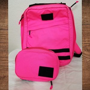 GoRuck Echo and GR1 field pouch Neon Hot Pink EDC